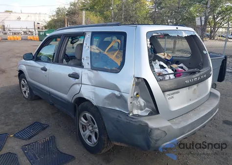 2004 Subaru Forester 2.5X z USA, uszkodzony, nr VIN JF1SG63664H720309